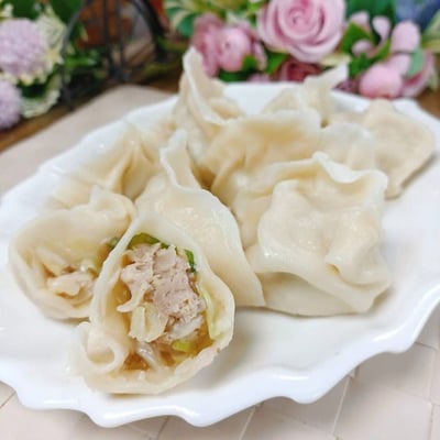 5/7(四) A班 蝦仁肉圓+泡菜脆皮鍋貼+酸白菜水餃 / 陳琪琮老師4