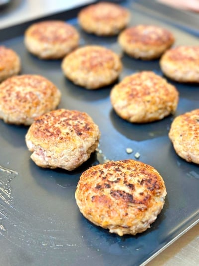 線上課程「手打漢堡系列」蔡萬利老師3