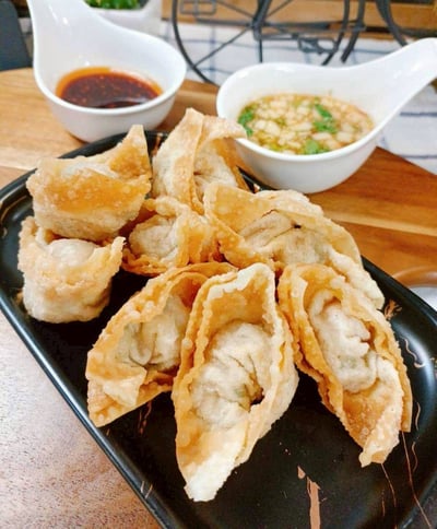 3/20(五)  B班 蔬食小吃~餛飩系列 / 林成老師2