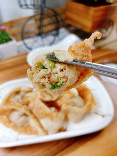 3/20(五)  B班 蔬食小吃~餛飩系列 / 林成老師6