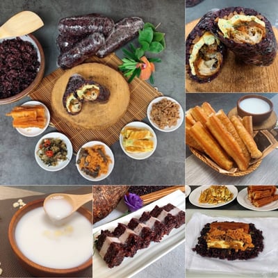 線上課程「早餐系列-紫米飯糰組合」蔡萬利老師1