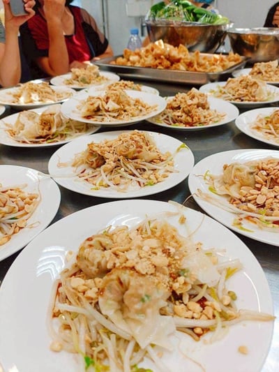 3/20(五)  B班 蔬食小吃~餛飩系列 / 林成老師4