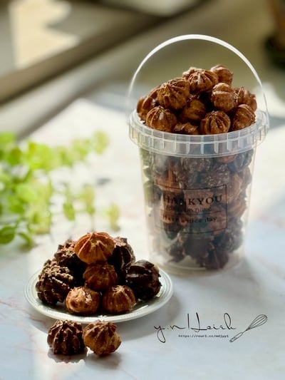 2/9(一) B班 爆脆珊瑚一口小泡芙 / 謝岳恩老師4