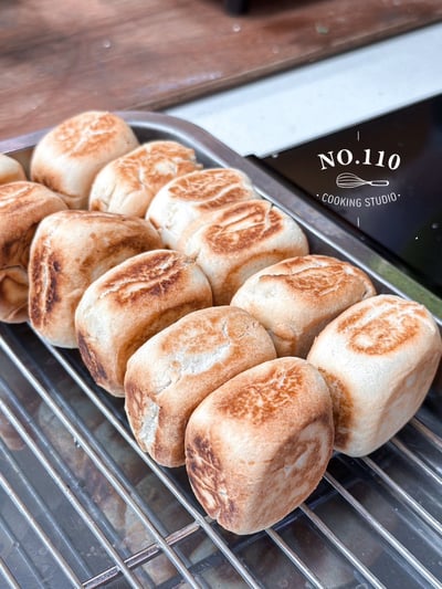 4/9(四) B班 小籠包子+天津拉絲仙豆糕 / 陳聖天老師6