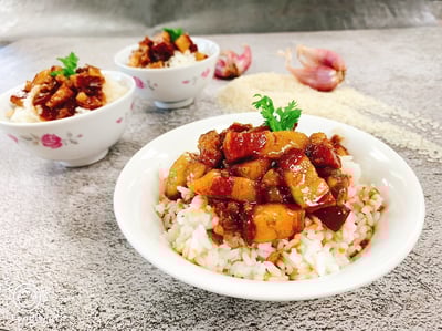 線上課程「名店美食~滷肉飯+爌肉飯+排骨飯」蔡萬利老師3