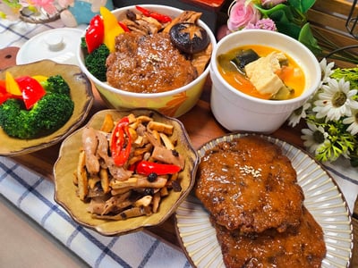 8/9(日) A班 新蔬食御便當雙主食 / 林成老師4