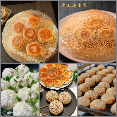 4/9(四) A班 家常麵食點心～胡椒餅+生煎包 / 陳聖天老師1