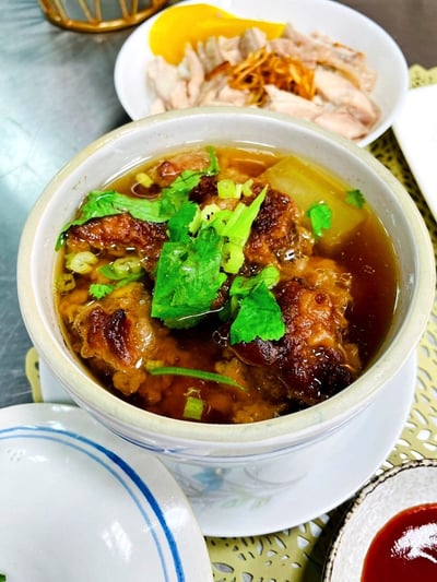 4/25(六) A班 國宴小吃創業班～雞肉飯+排骨酥+炸肉捲 / 林瑞彬老師3