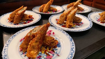 線上課程「台南小吃肉燥麵&蝦捲」蔡萬利老師4