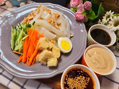 5/23(六) B班 蔬食夏日陝西涼皮涼麵 / 林成老師2