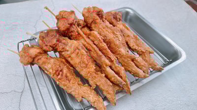 3/14(六)  B班 吮指炸雞課程 / 蔡萬利老師2