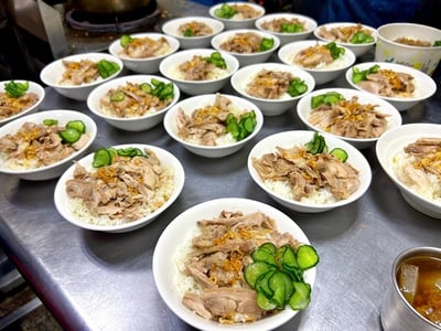 4/25(六) A班 國宴小吃創業班～雞肉飯+排骨酥+炸肉捲 / 林瑞彬老師6