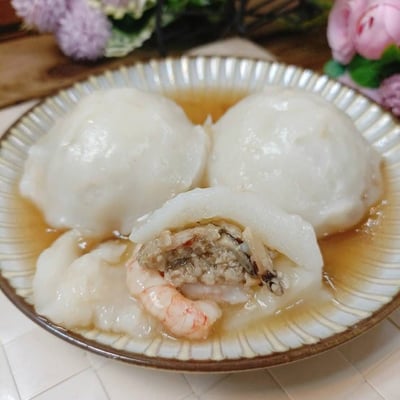 5/7(四) A班 蝦仁肉圓+泡菜脆皮鍋貼+酸白菜水餃 / 陳琪琮老師2