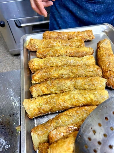 4/25(六) A班 國宴小吃創業班～雞肉飯+排骨酥+炸肉捲 / 林瑞彬老師5