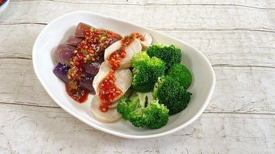 4/18(六)  B班 懷舊台灣小吃~米粉湯 / 蔡萬利老師6