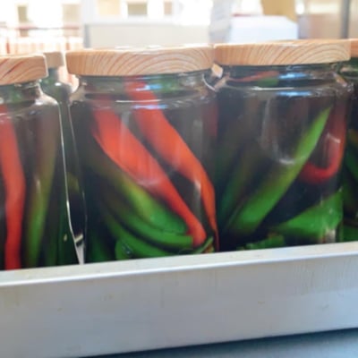 線上課程「剝皮辣椒料理課程」蔡萬利老師6