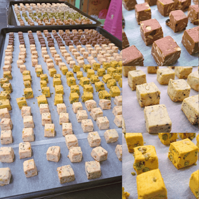 3/10(二) B班  ㄧ口脆脆堅果酥 / 羅因生老師2