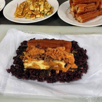 線上課程「早餐系列-紫米飯糰組合」蔡萬利老師6