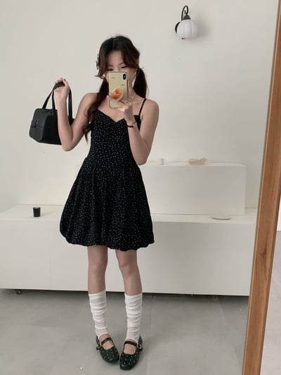 Look8 天絲罩衫+澎澎短洋4