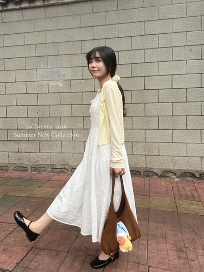 濟州歐膩吊帶長洋3