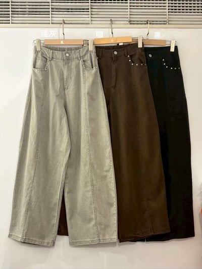 小印花綁帶背心（2colors)7