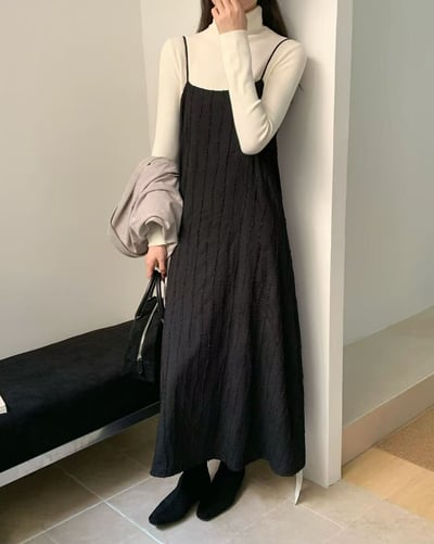 氣質歐尼吊帶長洋（肩帶可調）（2colors)8