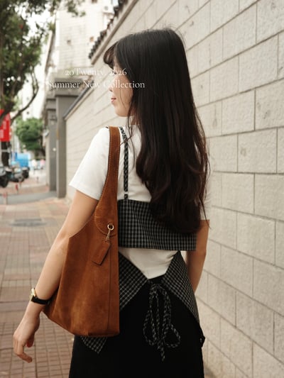 格紋套裝組合（三件套）9