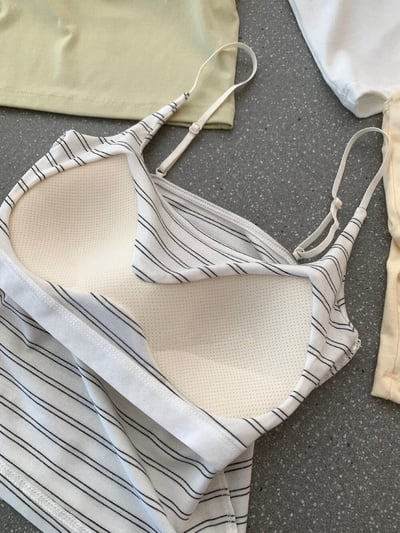 透氣吊帶修身背心（10colors)12