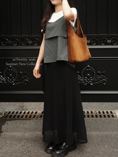 格紋套裝組合（三件套）2