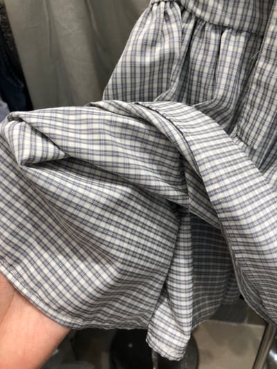 Look1抓皺背心+雪紡半身裙4