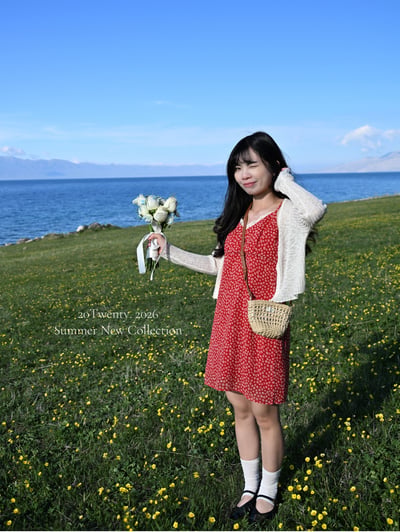 小清新碎花短洋（1colors)2