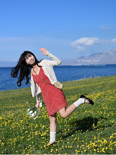 小清新碎花短洋（1colors)3