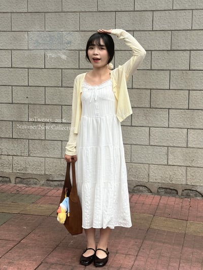 濟州歐膩吊帶長洋2