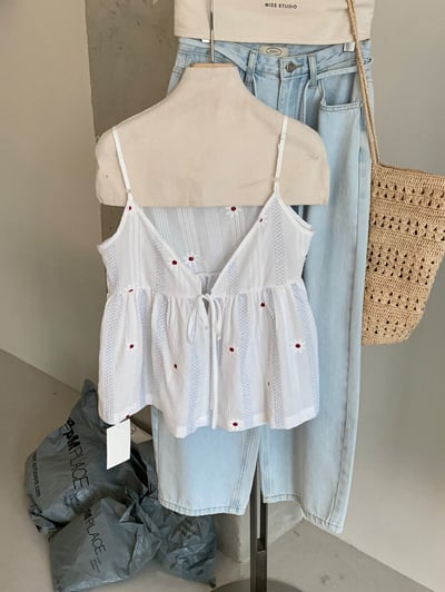 向日葵小提花背心（1colors)8