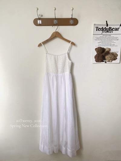 氣質澎澎吊帶長洋（1colors)4