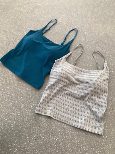 透氣吊帶修身背心（10colors)10