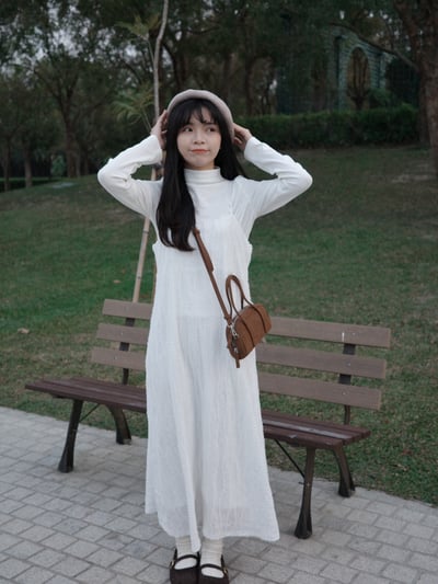 氣質歐尼吊帶長洋（肩帶可調）（2colors)4