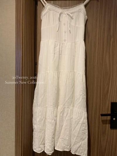 濟州歐膩吊帶長洋8