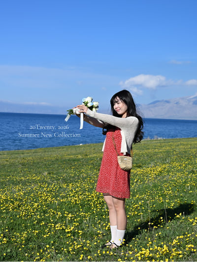 小清新碎花短洋（1colors)5