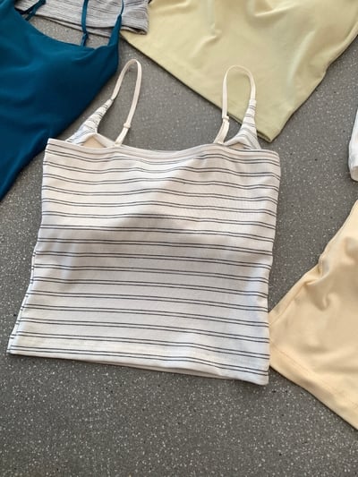 透氣吊帶修身背心（10colors)11