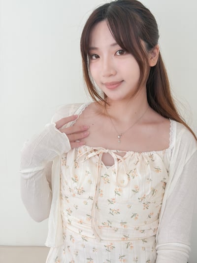 碎花短洋罩衫套裝3