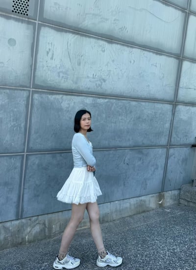 甜美花邊蛋糕短裙1