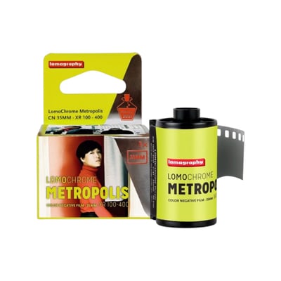 LomoChrome Metropolis ISO 100-400 35mm 冷調彩色負片－2021 新配方1