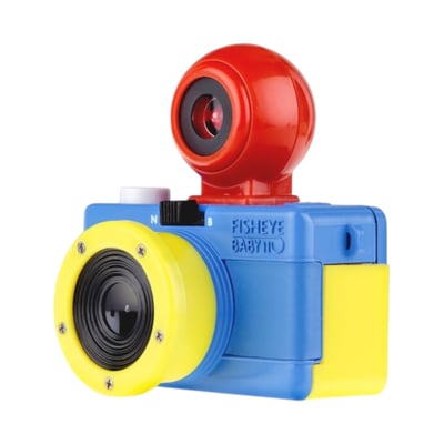 Fisheye Baby 110 底片相機－彩色 Bauhaus 版本3
