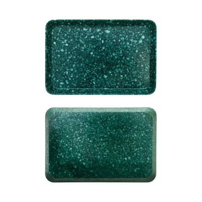 大理石紋置物盤 (M)3