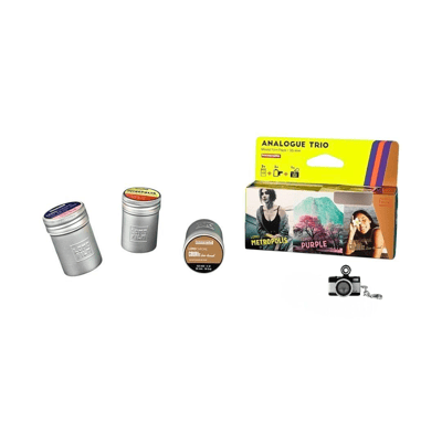 Analogue Trio 35mm 底片三重奏套組連金屬底片罐2