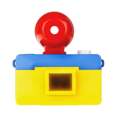 Fisheye Baby 110 底片相機－彩色 Bauhaus 版本4