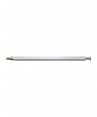 黃銅原子筆(白)1