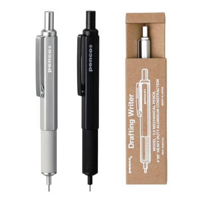 製圖自動鉛筆 (銀色) (黑色)1