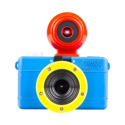 Fisheye Baby 110 底片相機－彩色 Bauhaus 版本2